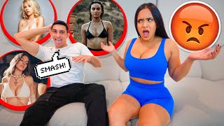 Actor SMASH Or PASS With GIRLFRIEND! (Almost Broke Up)