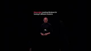 Steve Jobs roasting Windows #stevejobs #apple #microsoft