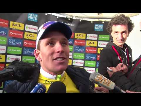 Arnaud Démare - interview d'arrivée - 1e étape - Paris-Nice 2018