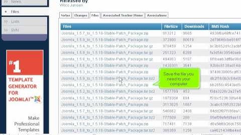 How to upgrade Joomla 1.5.x to the latest version using FTP - Joomla Tutorials