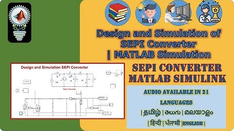 Ontwerp en simulatie van een SEPIC-omvormer in MATLAB
