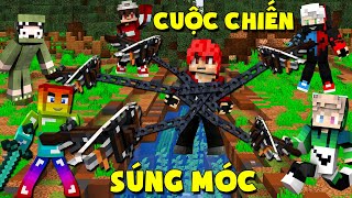 MINI GAME : CUỘC CHIẾN SÚNG MÓC ** NOOB TEAM CHIẾN ĐẤU CHẾ ĐỘ HACKER VÀ CÁI KẾT