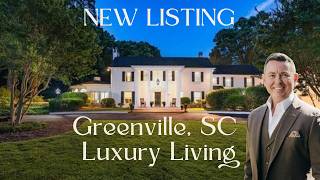 1215 Roe Ford Rd | Luxury Georgian Estate in Greenville SC with Guest House