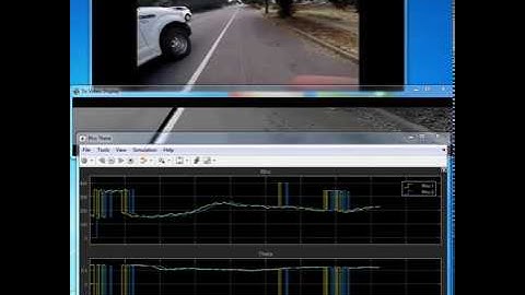 Cal Poly lane detection with Hough transform demo