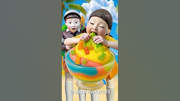 Squid Game AI Edible Slime ASMR #squidgame #squidgame2 #ai #asmr