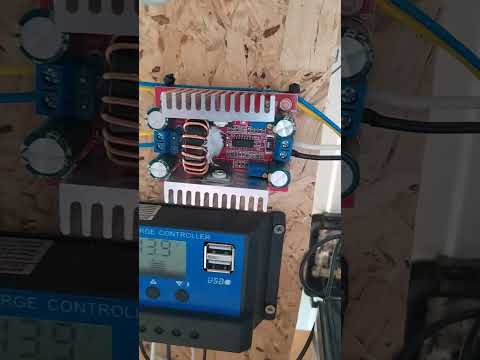 Проверка в работе солнечная система на кухне.