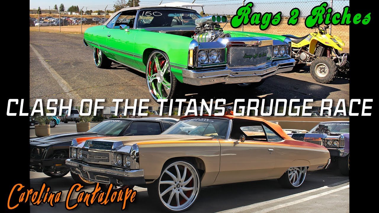 Procharged Donk VS Supercharged Donk Grudge Race!  - Clash of the Titans Ep. 3