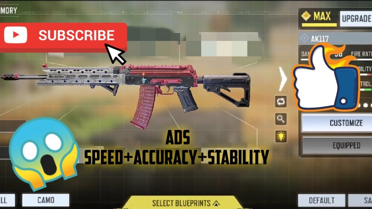 Best Gunsmith Attachments for AK117 with ADS Speed+Accuracy+Stabity with GAMEPLAY🔥🔥🔥💯