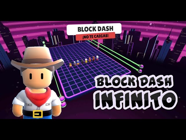 ✓ [GARANTIDO] COMO TIRAR O BLOCK DASH INFINITO - PC E MOBILE!!!! STUMBLE  GUYS 