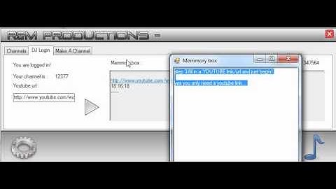 your own radio channel! [VB08]