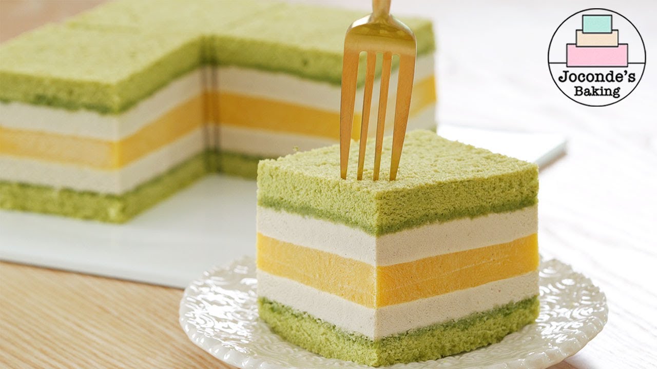 Эта фруктовая комбинация перенесет вас в рай. Попытайся! Бананово-манго-торт с маракуйей.