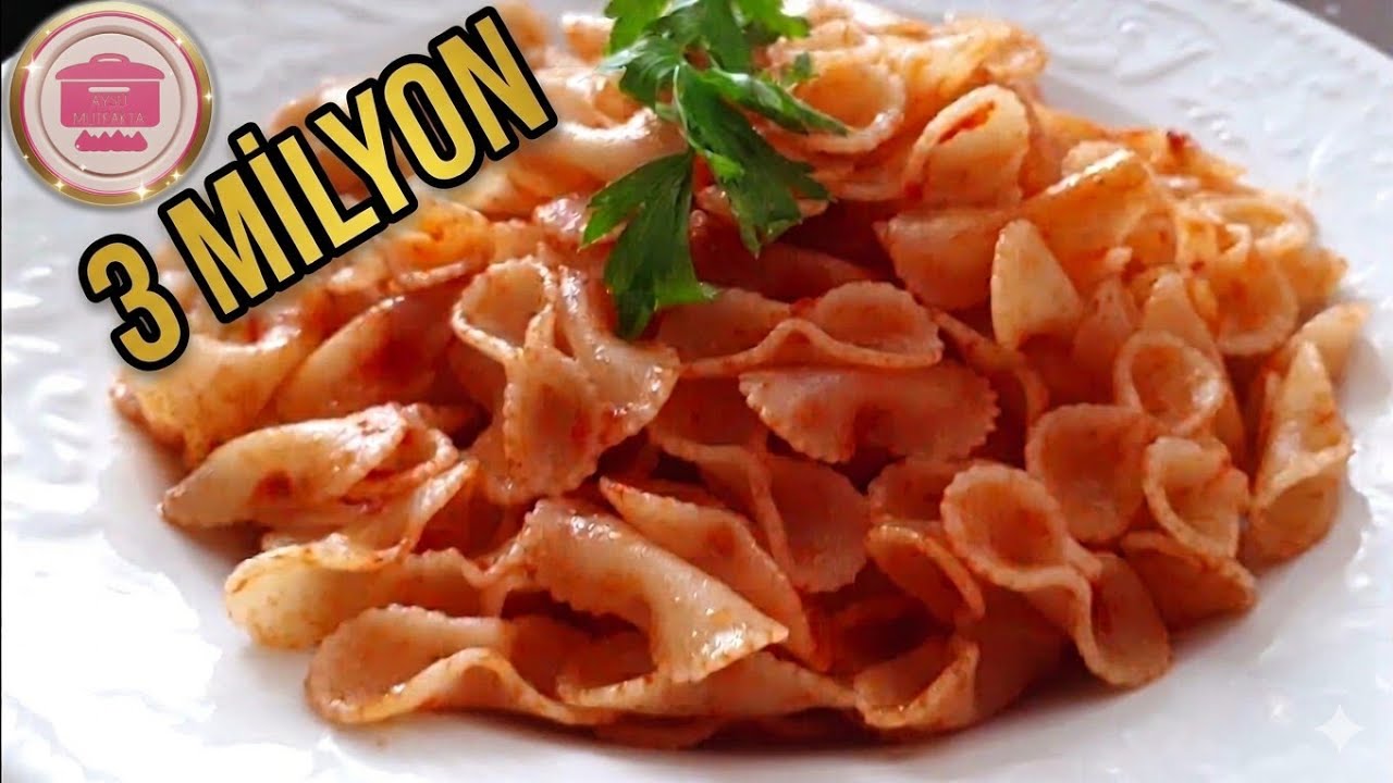 2,5 MİLYON İZLENDİ / En kolay SALÇALI MAKARNA nasıl yapılır? / yemek tarifleri 2,5 MİLYON İZLENDİ / En kolay SALÇALI MAKARNA nasıl yapılır? / yemek tarifleri