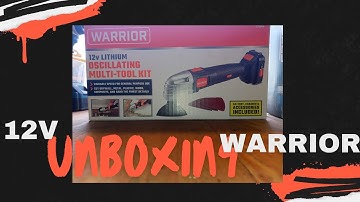 Harbor Freight 12V Warrior oscillating tool