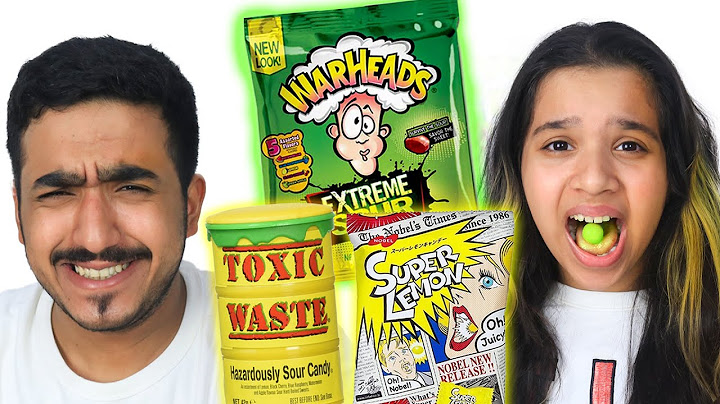 تحدي احمض حلاوة بالعالم 😱 😢  !!! SOUREST CANDY IN THE WORLD CHALLENGE