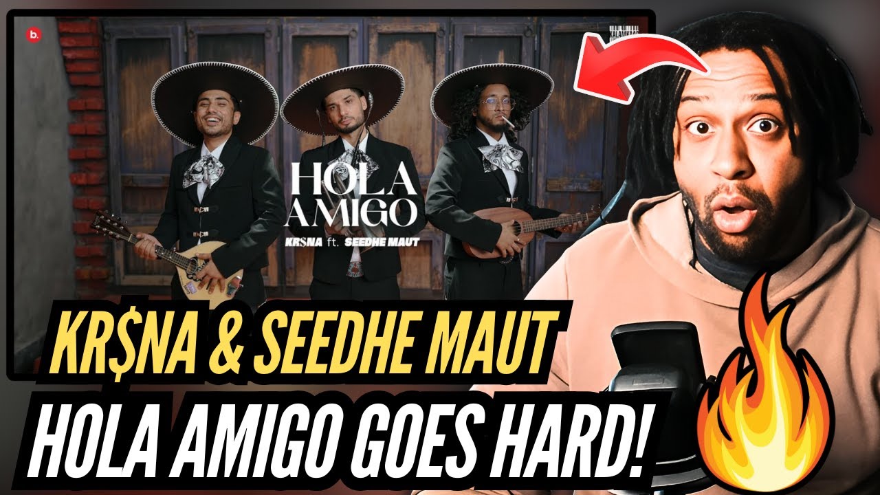 🔥 FIRST TIME REACTION! | KR$NA ft. Seedhe Maut - Hola Amigo | THIS GOES HARD! 🔥