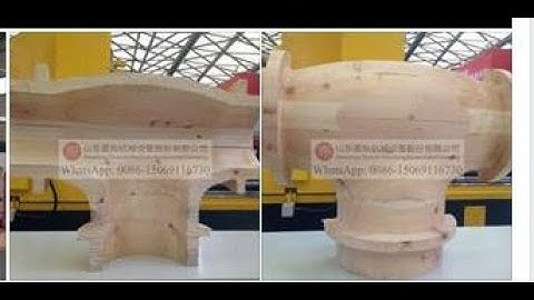 wooden pattern  molding  making cnc router machine