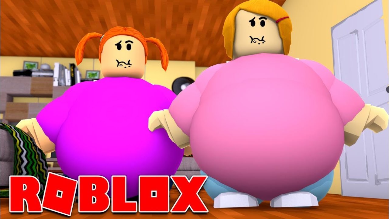 Roblox Molly And Daisy Get Super Fat Fat Simulator Game - fat ninja woman no belly roblox