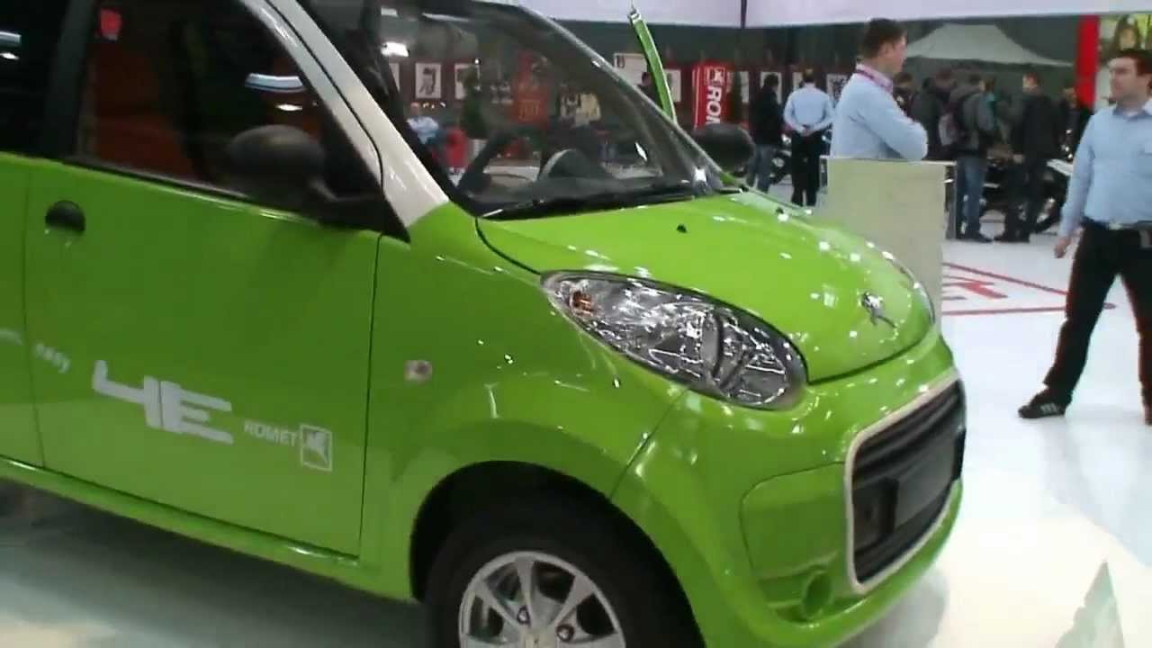 2013 Romet 4E - elektryczny samochód (Polish Electric Car) - YouTube