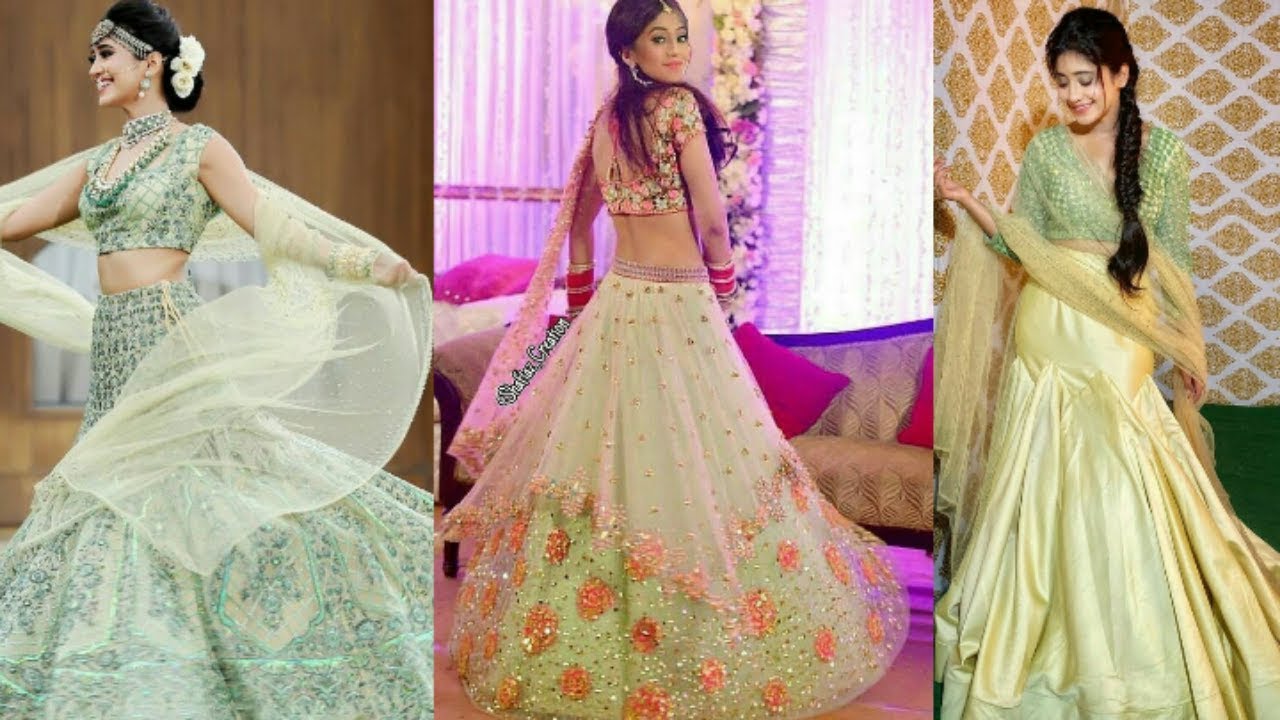 shivangi joshi in lehenga