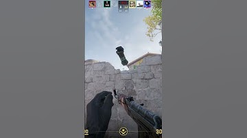 Epic 1v2 Clutch 🔥 AK-47 Precision | #cs2 #cs2highlights #shorts #inferno