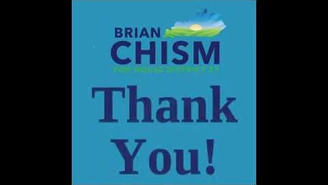 Brian Chism - Wins 27th District House Representat...