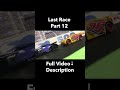 Stop-motion - Final Race - Part 12 - Disney Pixar Cars 3 #stopmotion #disney #cars3