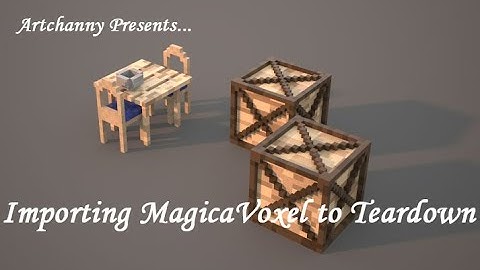 MagicaVoxel Tutorials: Creating and Importing Props into Teardown