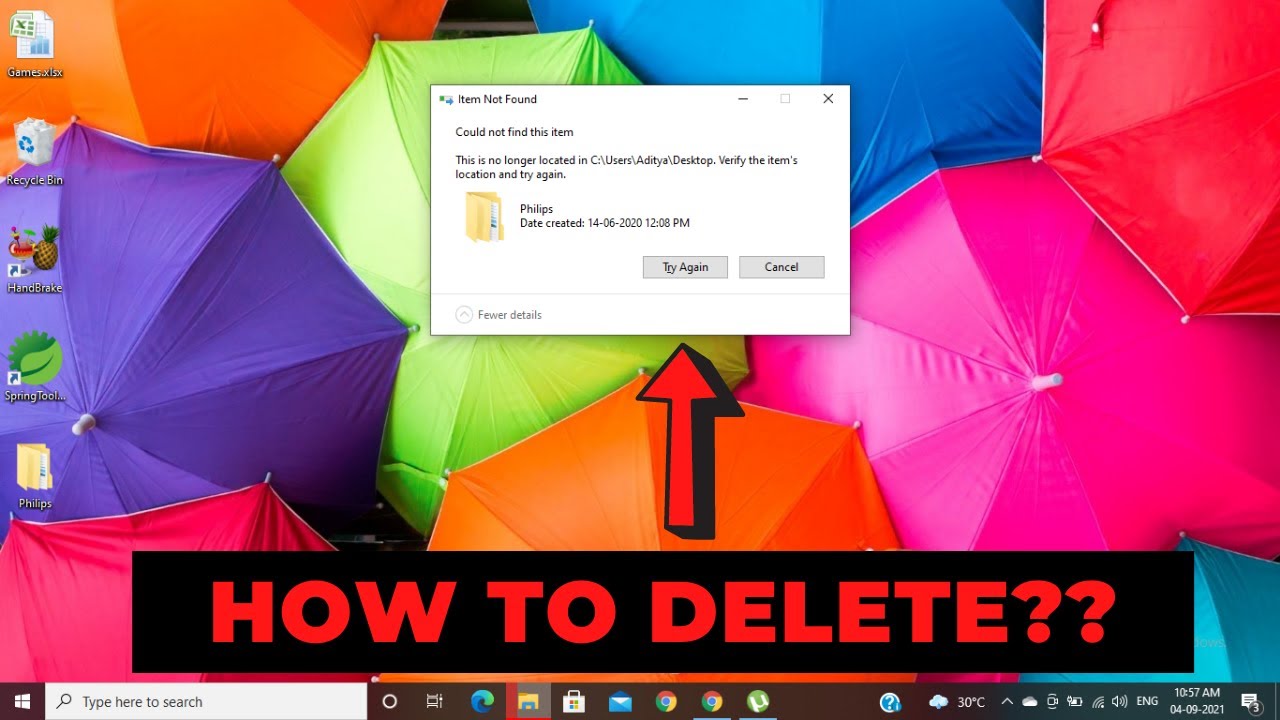 How to Delete Undeletable Files and Folders in Windows 10 without any ...