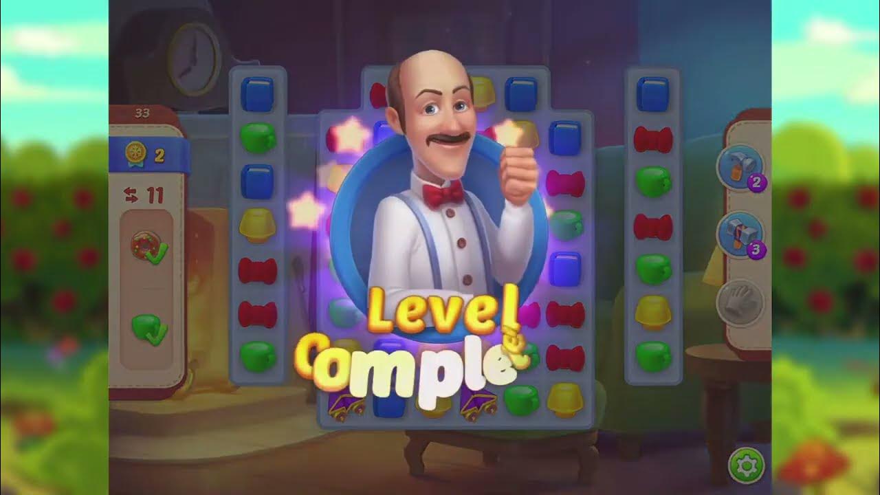 Homescapes Levels 33 To 44 YouTube