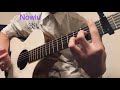【Nowlu】UKさんが提供した曲「淡い」#fingerstyle #guitar #moroha