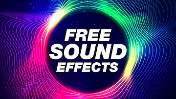 FREE Sound Effects For VIDEO EDITING!