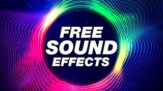 FREE Sound Effects For EDITING!