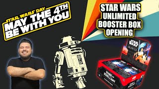 MAY THE FOURTH BE WITH YOU! | Star Wars Unlimited Booster Box Opening! #starwars