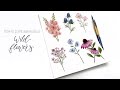 How To Paint Watercolour Wild Flowers