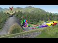 Zombie Mack Hunts Gut Car & Police Car! Crazy BeamNG Drive Chase