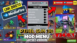 New Update!😱 Pixel Gun 3D Mod Menu V24.0.1 | Max Level + 20 Features | 💯% Anti-Ban | Gameplay 2023®
