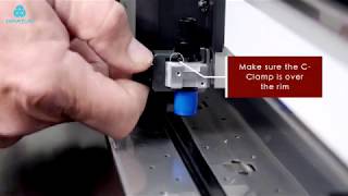 Academia Dimatur – Graphtec FC9000 Series - Montagem do Suporte da Lamina