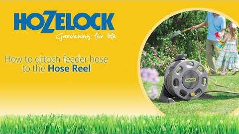 How To | Attach feeder hose to Hozelock Hose Reels