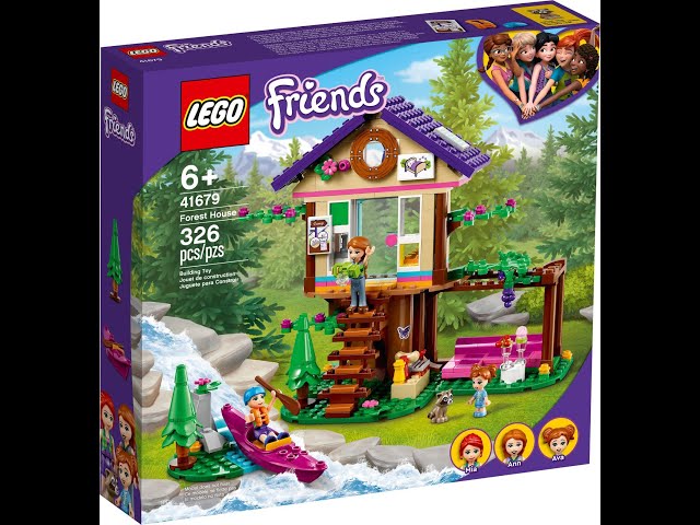 The LEGO Friends Forest House - YouTube