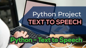 Python Project - Text to Speech - Program teks ke suara