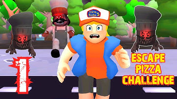 Scary Obby Escape: Pizza Challenge, Papa Pizzeria, Gameplay Walkthrough Android, iOS