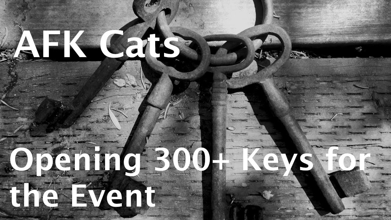 AFK Cats - 300+ Gold Key Summons