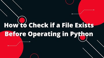 Python for Beginners #5: How to Check if a File Exists Before Operating 📝✨