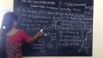 11th B-Maths [Part-33] Ex-3.6-6 Analytical Gomathi dharmarajan