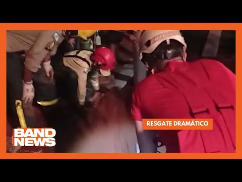 Menina de um ano cai em buraco de 3 metros no Paraná | BandNews TV