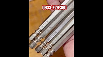 Mũi bắn vít chống trượt chuôi lục giác 65 - 90 - 150mm #dongheminhanh