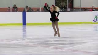 Tatiana St Germaine, 6 years old figure skater, Spring Competition, 1st place, 