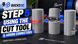 How to Cut ANY Model into Multiple Parts | Bambu Studio Cut Tool