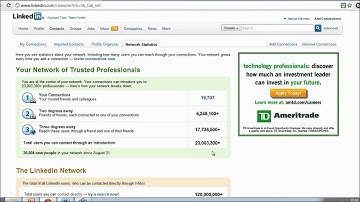 What is "Open Networking" on LinkedIn?