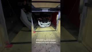 $14,000 huracan super trofeo evo front bumper #furiouscars